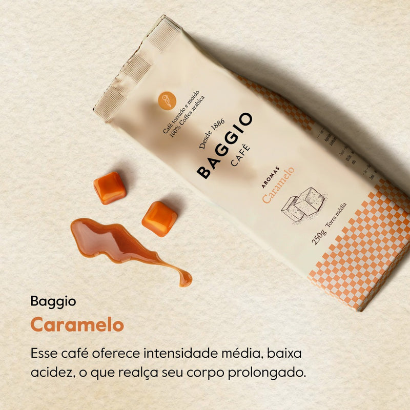 Café Moído Baggio Aromas Caramelo