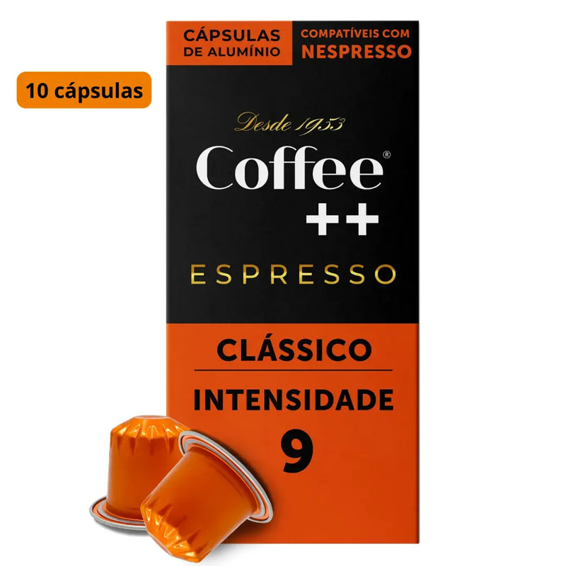 café clássico com 10 cápsulas