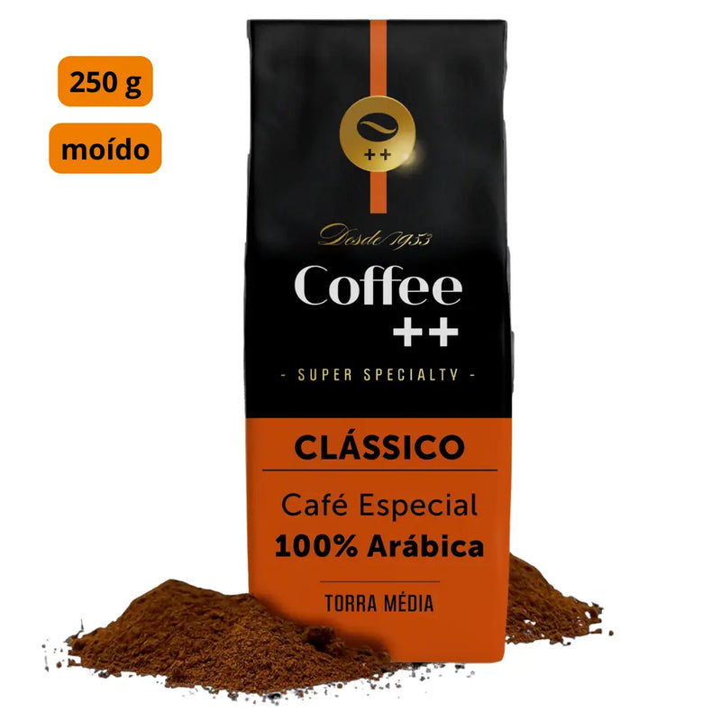 café clássico moído 250 gramas