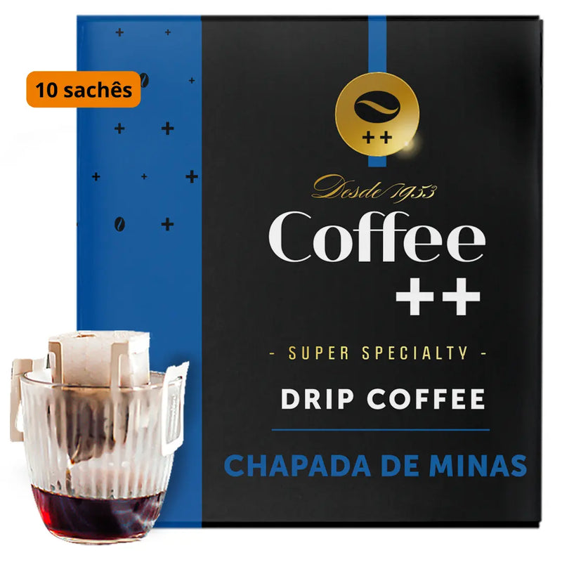 café chapada de minas drip coffee com 10 sachês