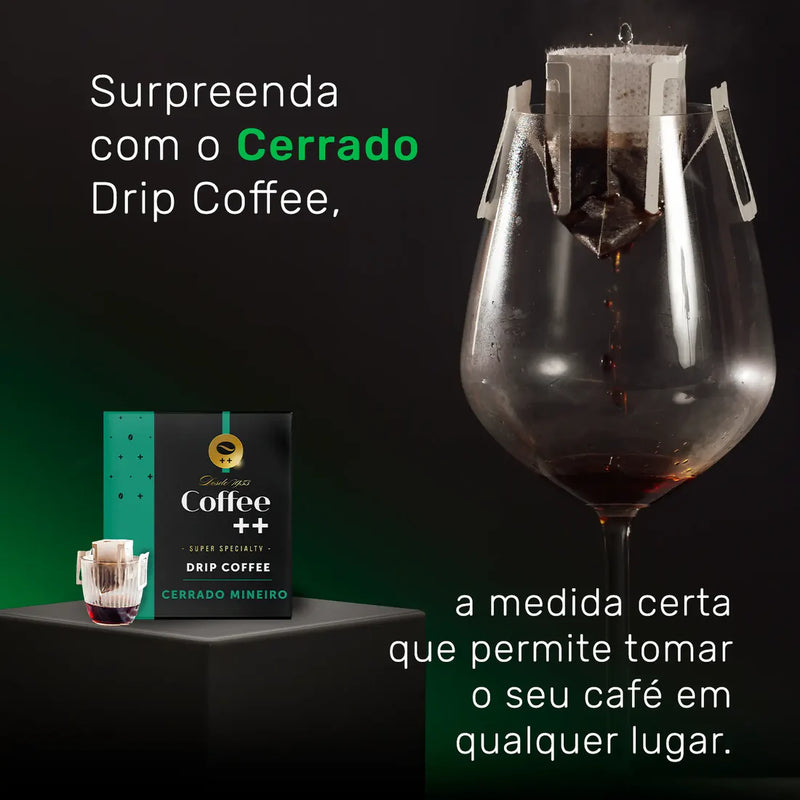 Café Cerrado Mineiro | Drip Coffee | 10 sachês