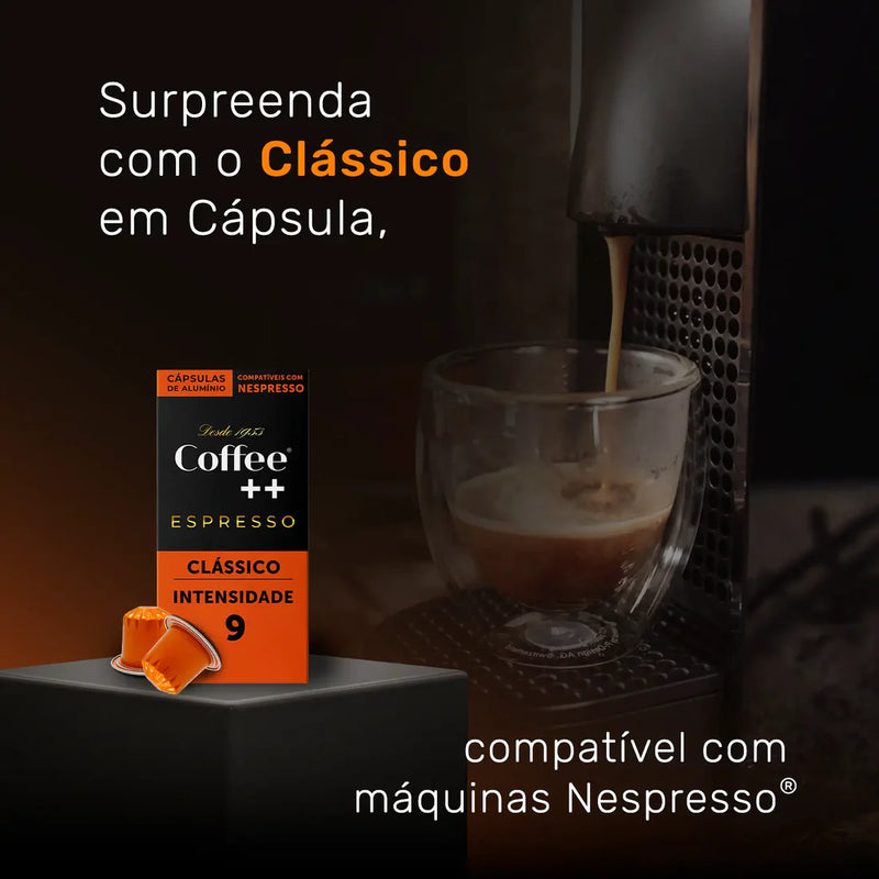 surpreenda com o café clássico em cápsulas