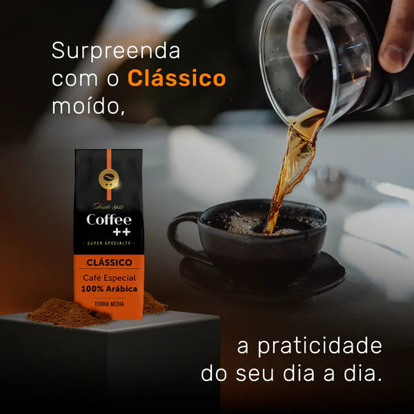 surpreenda com o café classico moído