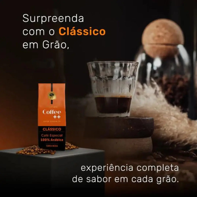 surpreenda com o café classico em grãos