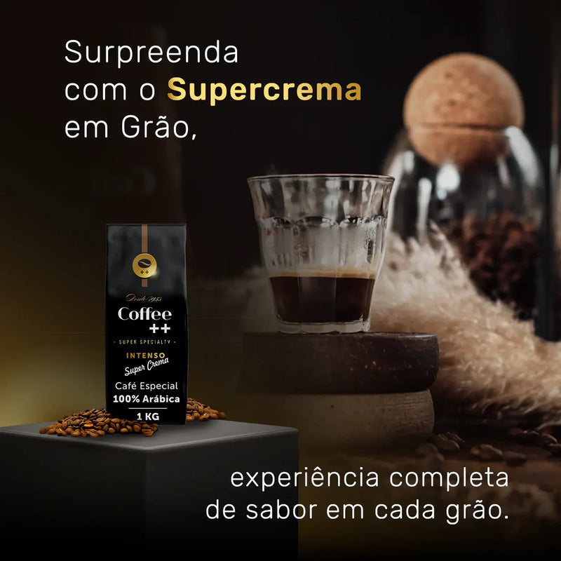 surpreenda com o cafe em grãos super crema