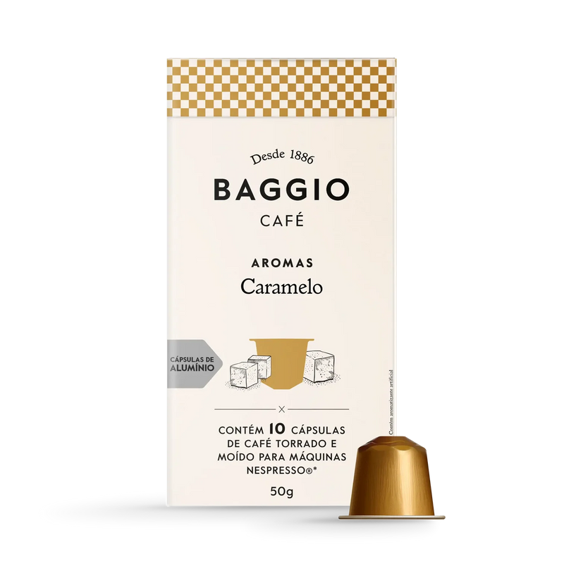 Café Baggio Aromas Caramelo Em Cápsulas