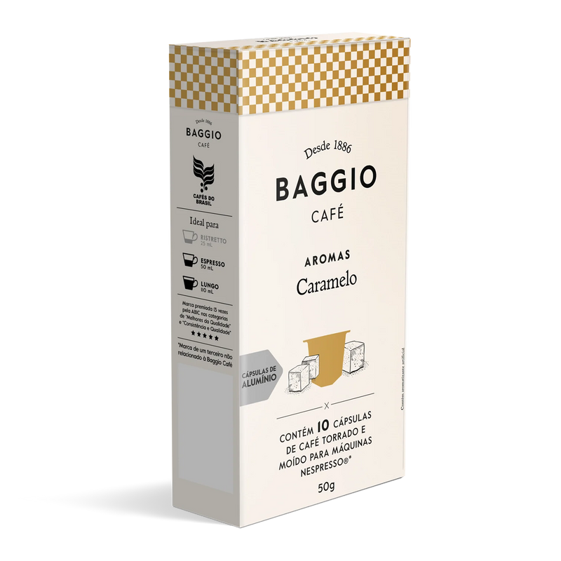 Café Baggio Aromas Caramelo Em Cápsulas