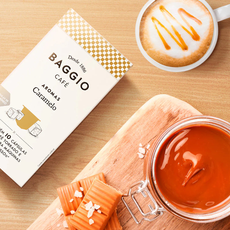 Café Baggio Aromas Caramelo Em Cápsulas