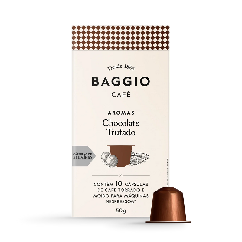 Café Baggio Aromas Chocolate Trufado Em Cápsulas