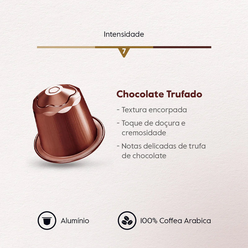 Café Baggio Aromas Chocolate Trufado Em Cápsulas