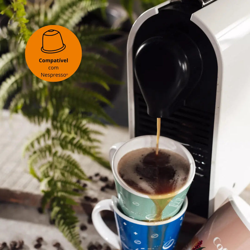 capsulas de café compatível com cafeteira nespresso